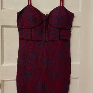 Guess Floral Mini Dress